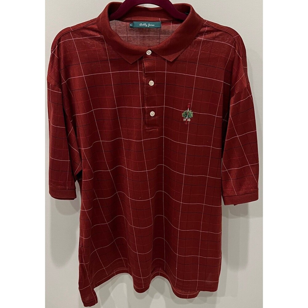 Merion Golf Club - Bobby Jones Golf Shirt - Men's Size XL - Red